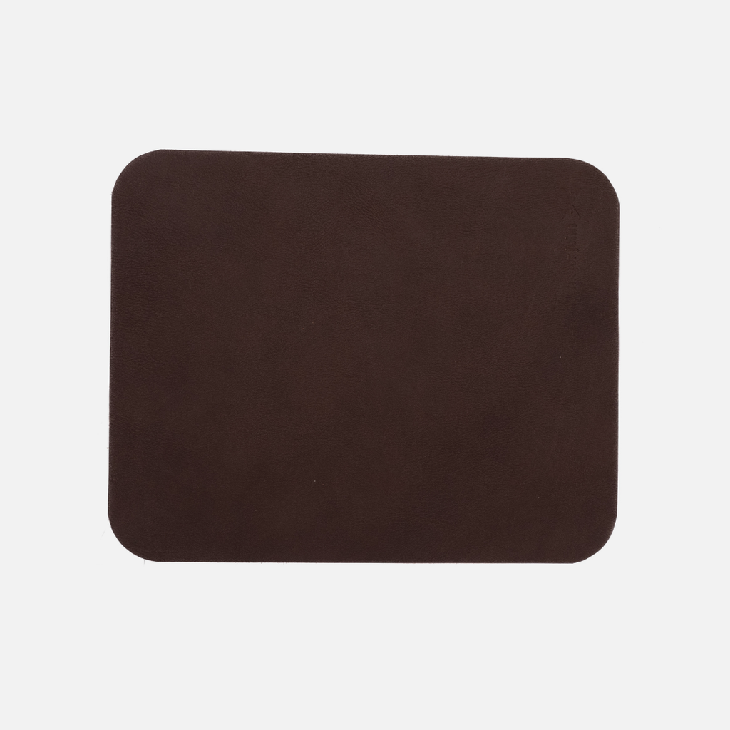 Leather Mouse Pad - Dark Brown