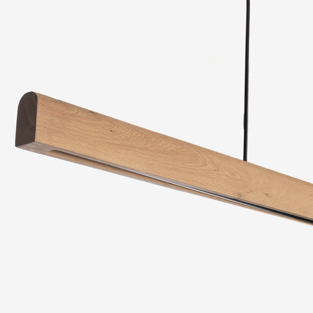 Copenhagen Hanging Light - Solid Oak