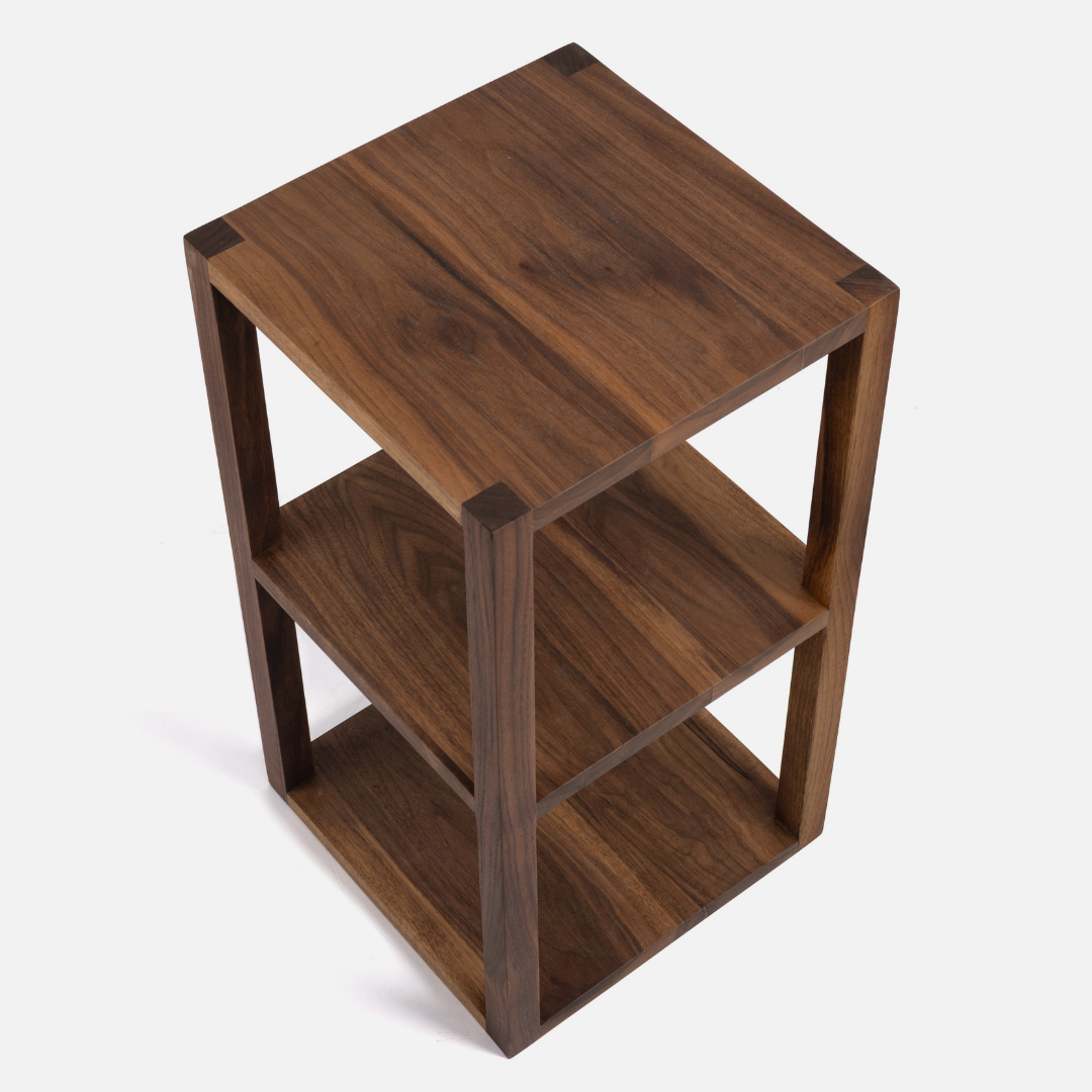 Tetsu Side Table - Solid Walnut