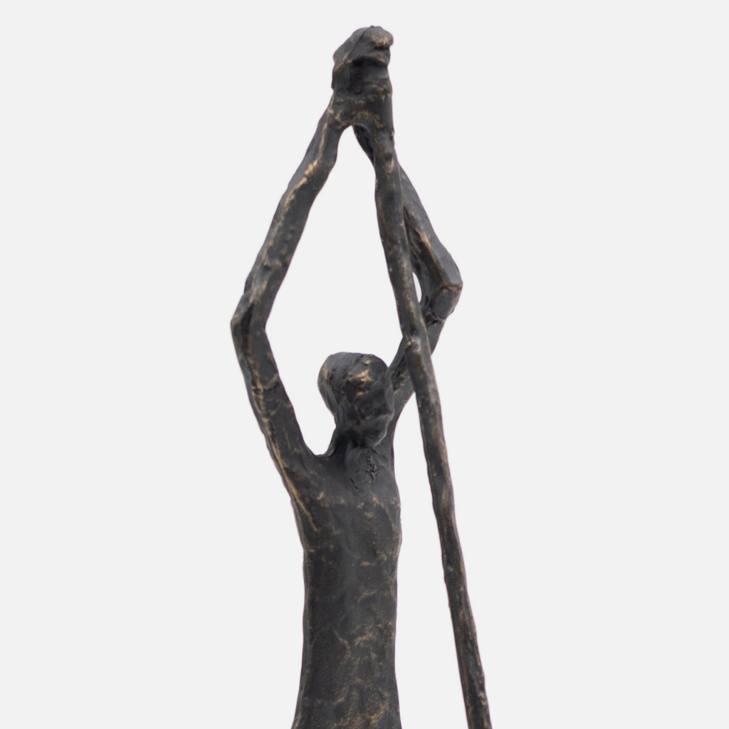 Paddling Man Sculpture