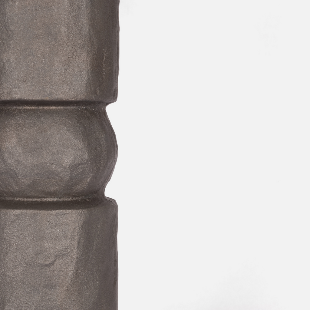 Antique Lamp Base 1 Circle - Black