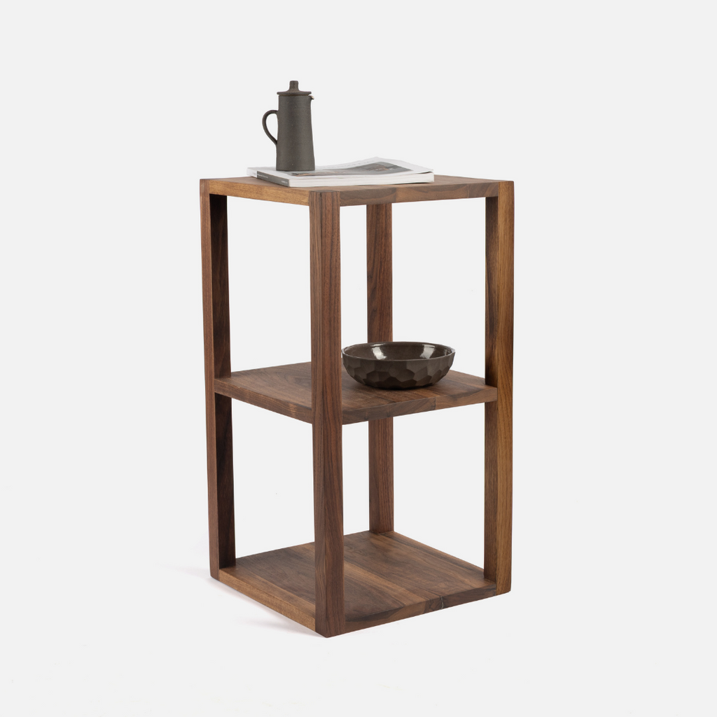 Tetsu Side Table - Solid Walnut