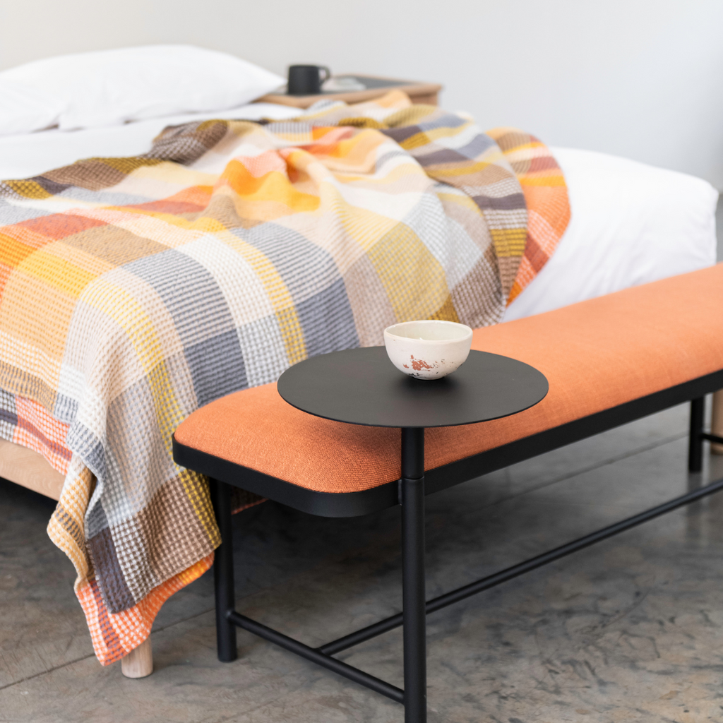 Malmo Bench + Table - Persimmon