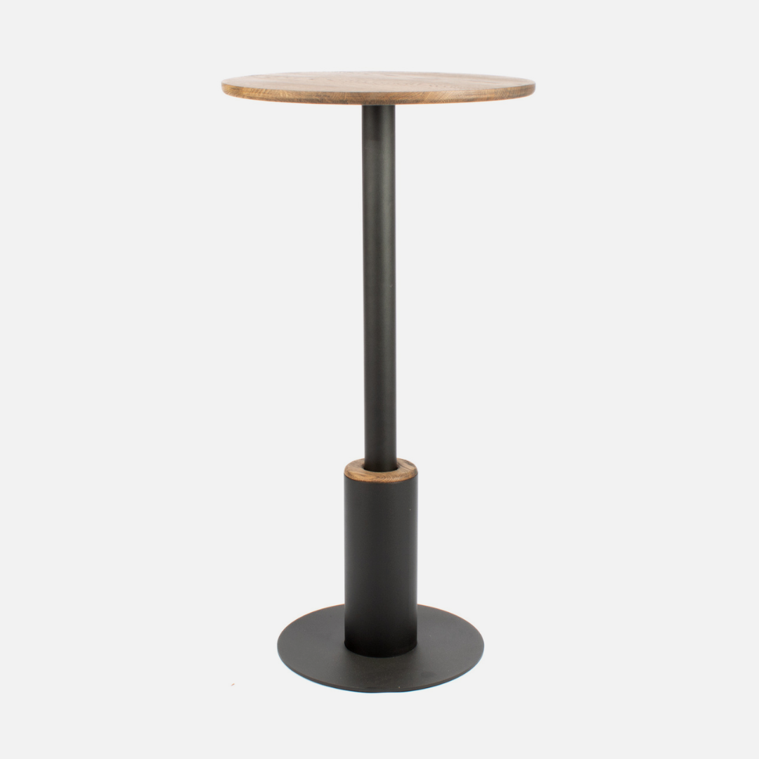 Norman Cocktail Table - Black / Dark Oak
