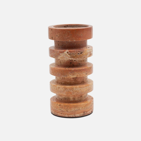 Travertino Candle Holder - Large