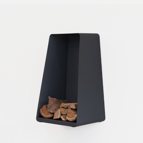 Apex Wall Mounted Firewood Holder - Large