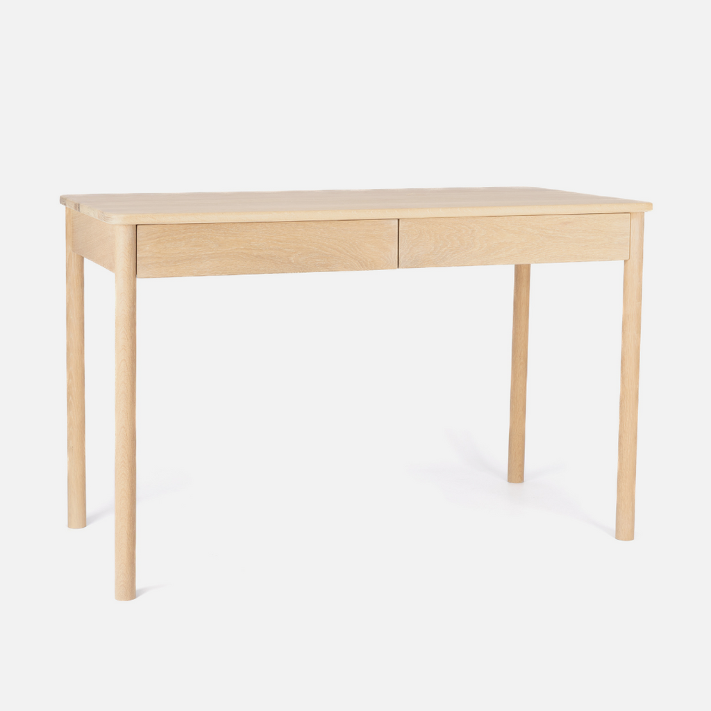 Scalla Solid Oak Desk - Natural