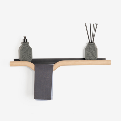 Noodle Lip Shelf Lazy - Solid Oak