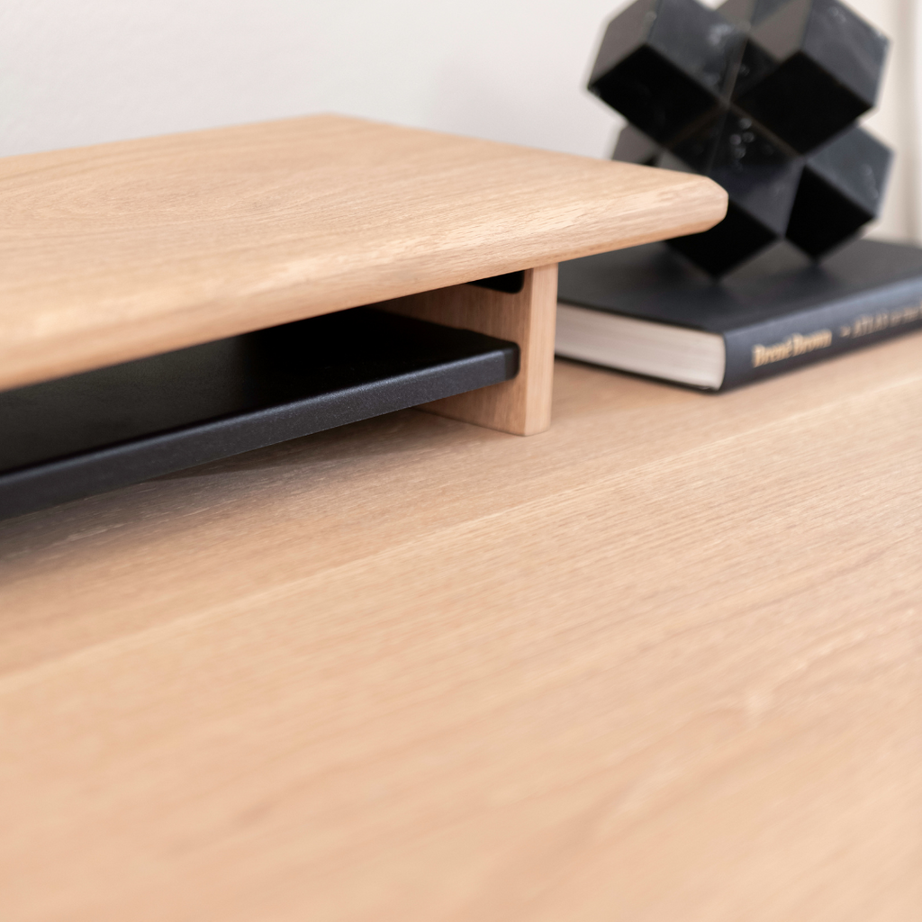 DOT. Monitor Stand - Light Oak