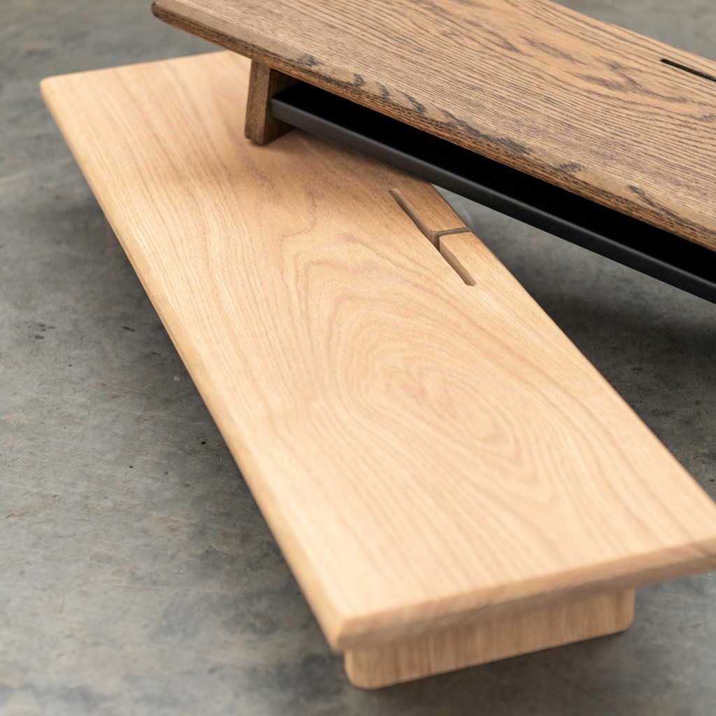 DOT. Monitor Stand - Dark Oak
