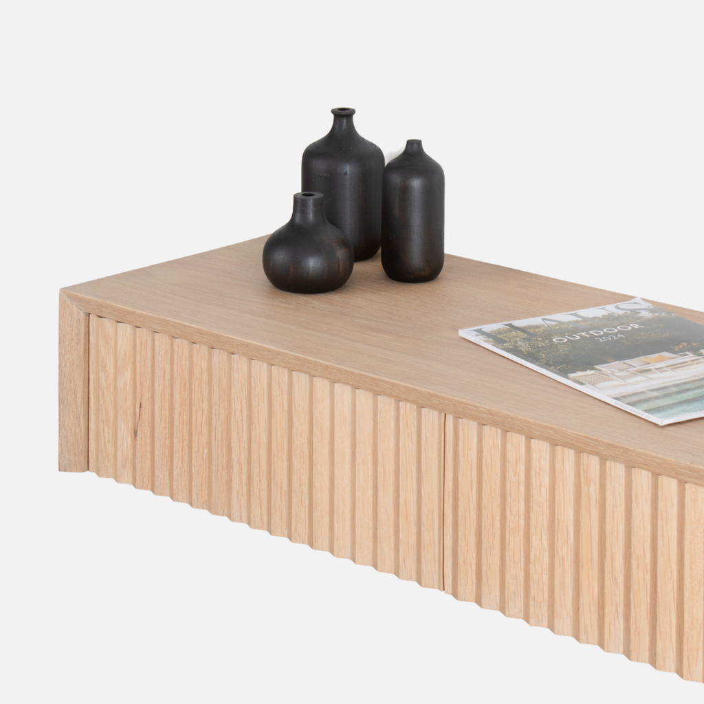 Copenhagen Floating Server - Light Oak