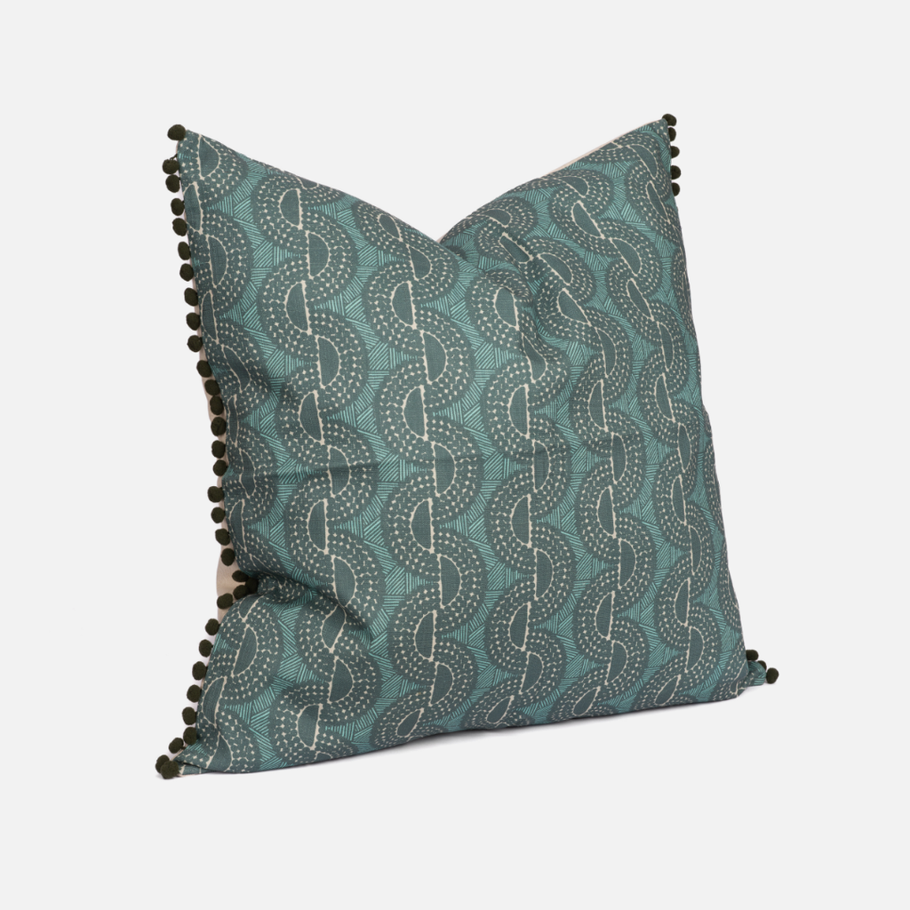 Scatter Cushion - Peppercorn Spinach