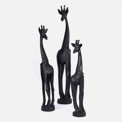 Giraffe Full Body - Black