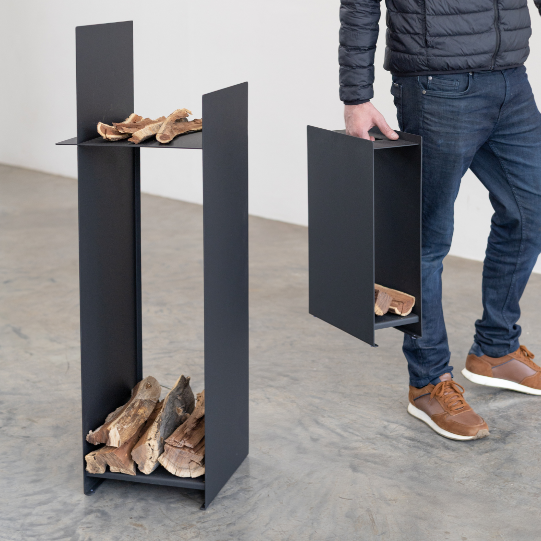 Hatch Firewood Holder & Carrier Set