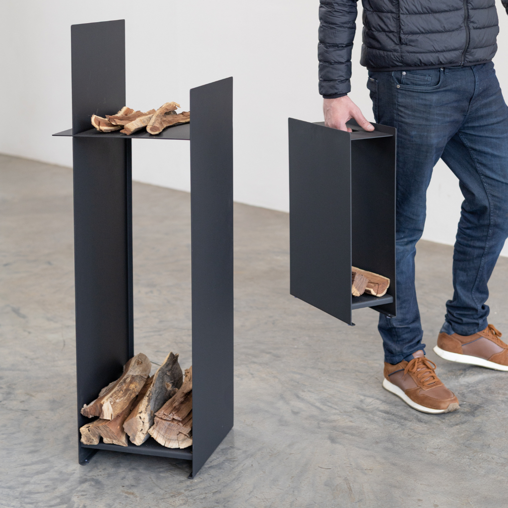 Hatch Firewood Holder & Carrier Set