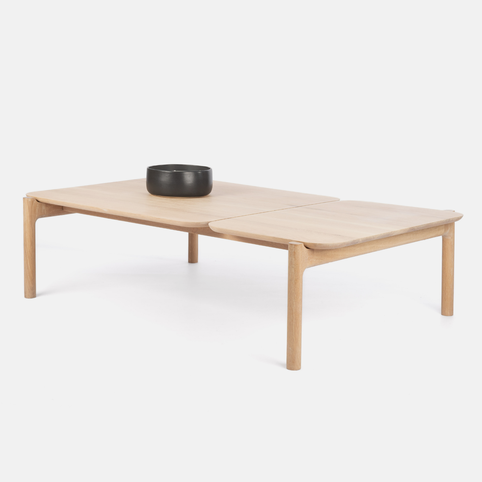 Akari Oversize Coffee Table - Solid Oak