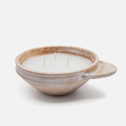 Mango Wood Candle - Bergamot
