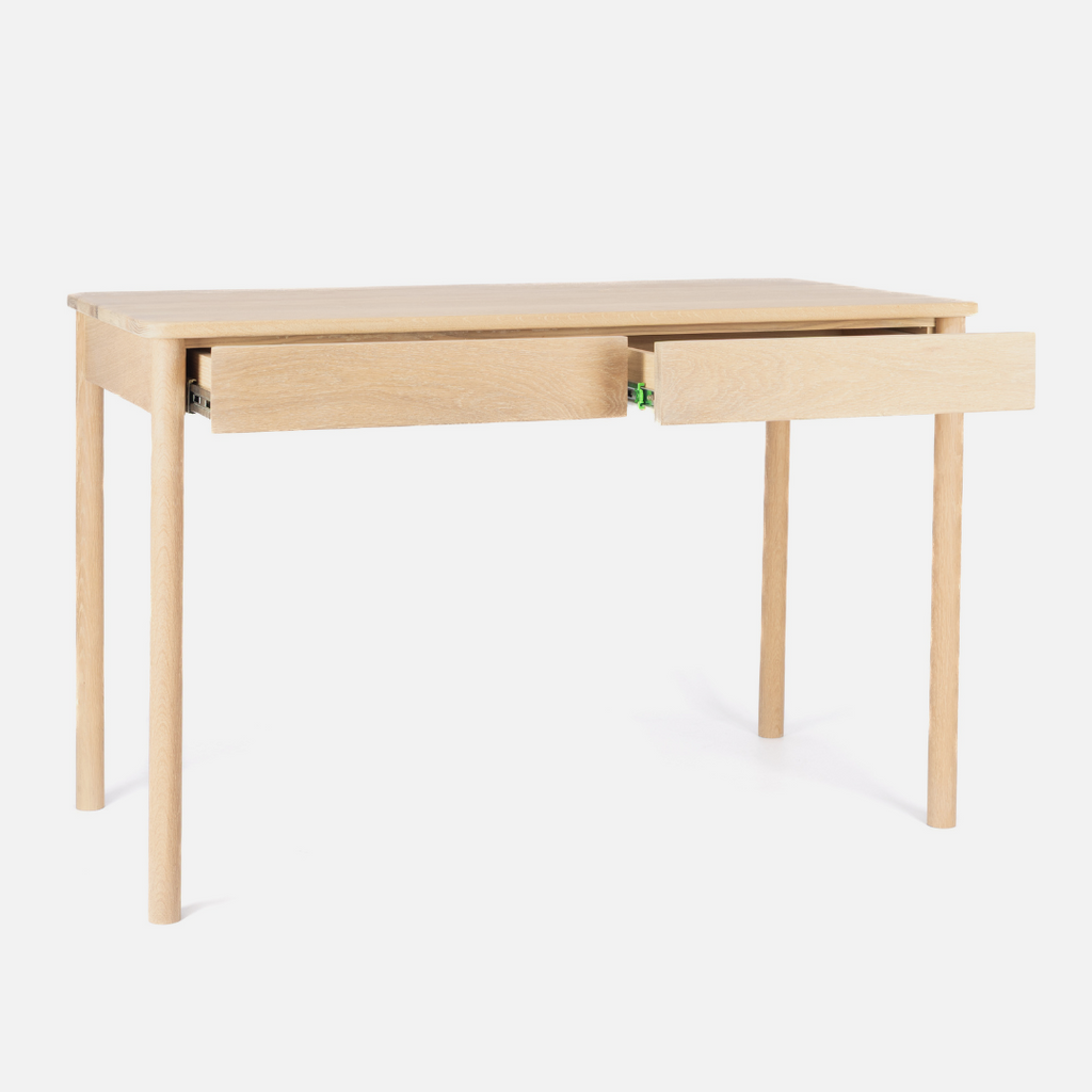 Scalla Solid Oak Desk - Natural