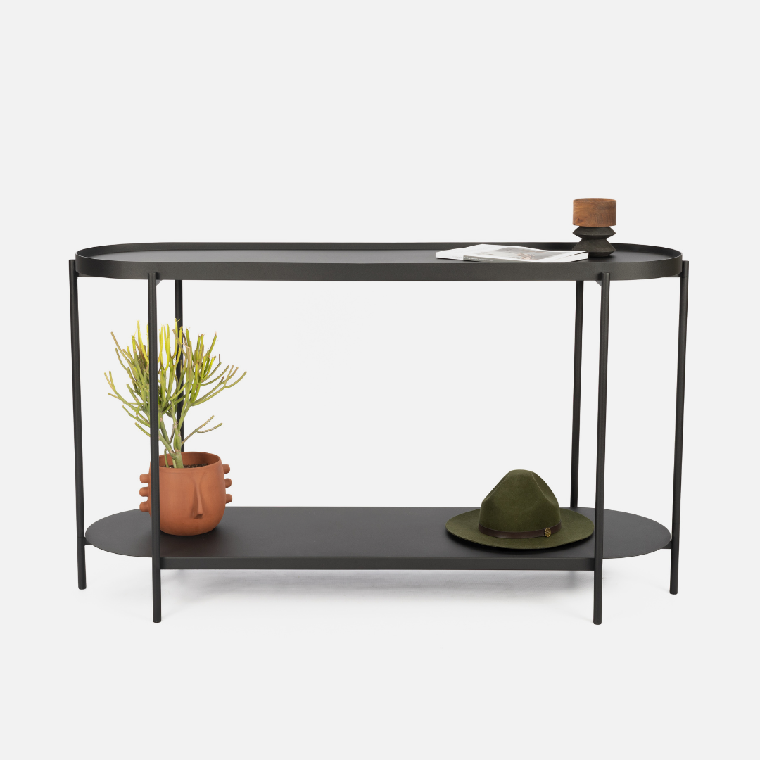 Obsidian Two Tier Server - Black