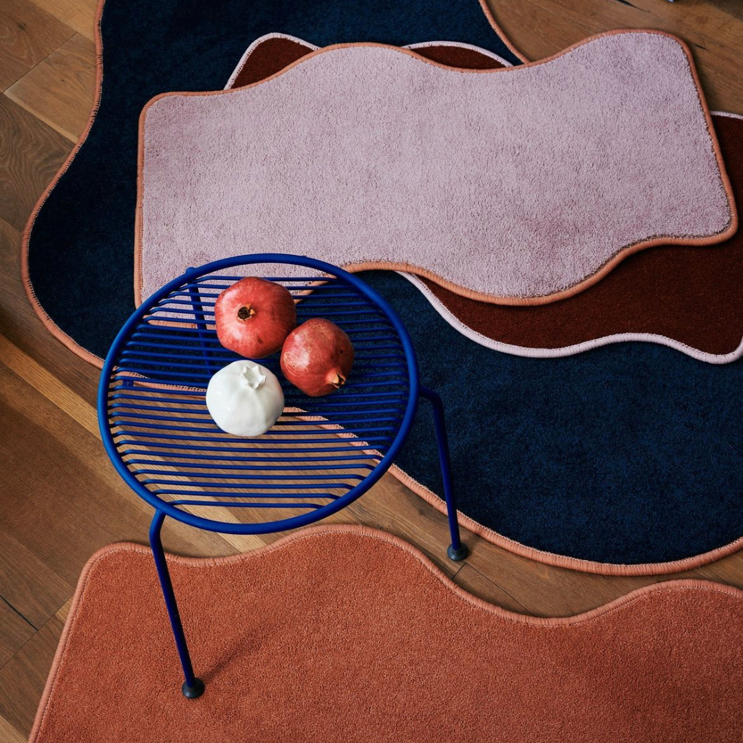 Curvy Mini Rug - Brick & Brick