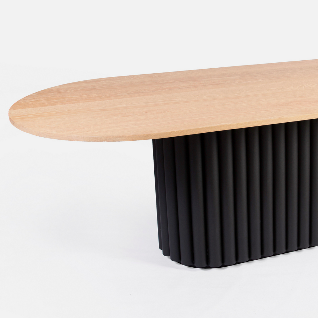 Pillar Dining Room Table - 8 Seater