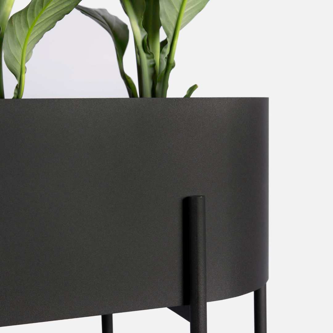 Obsidian Freestanding Planter