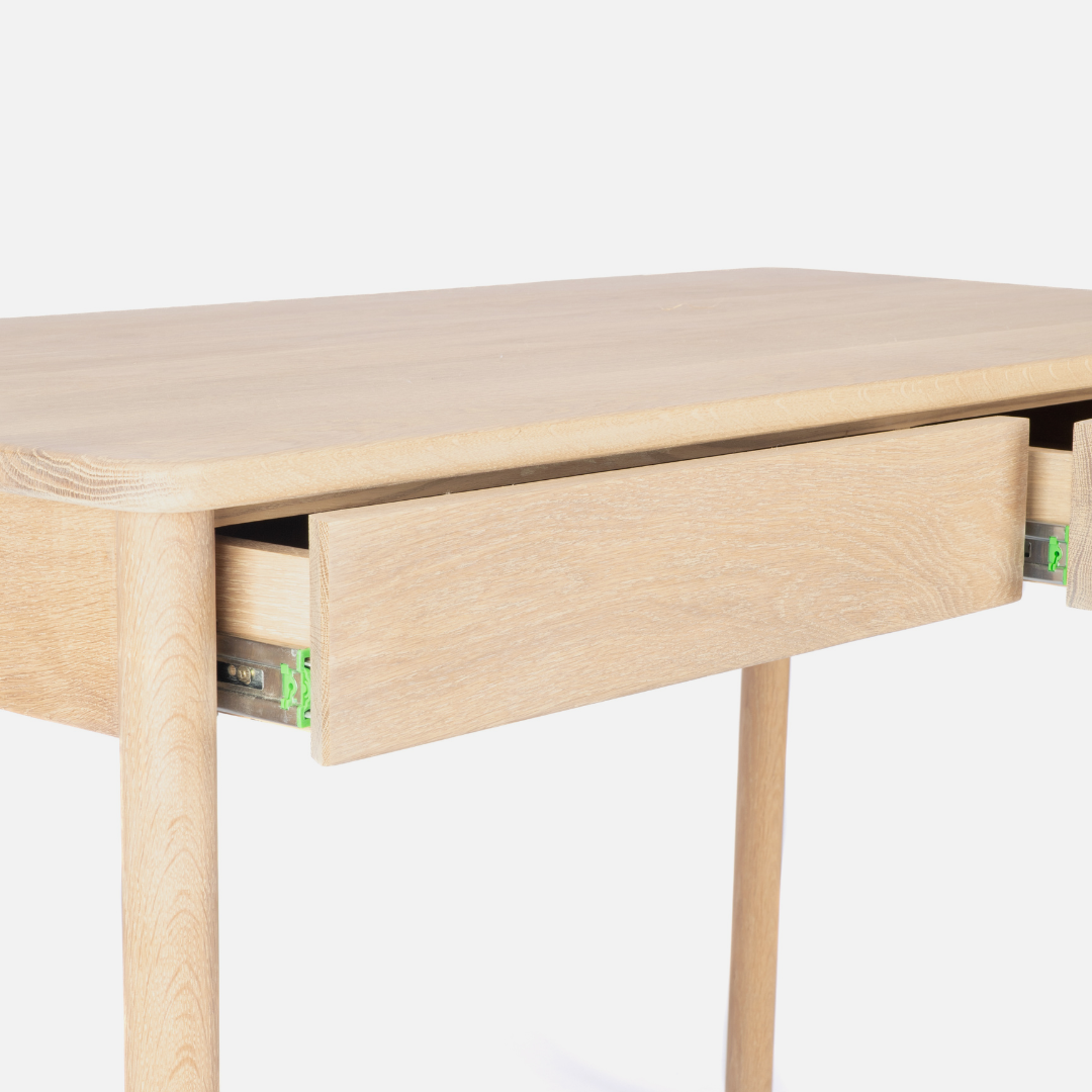 Scalla Solid Oak Desk - Natural