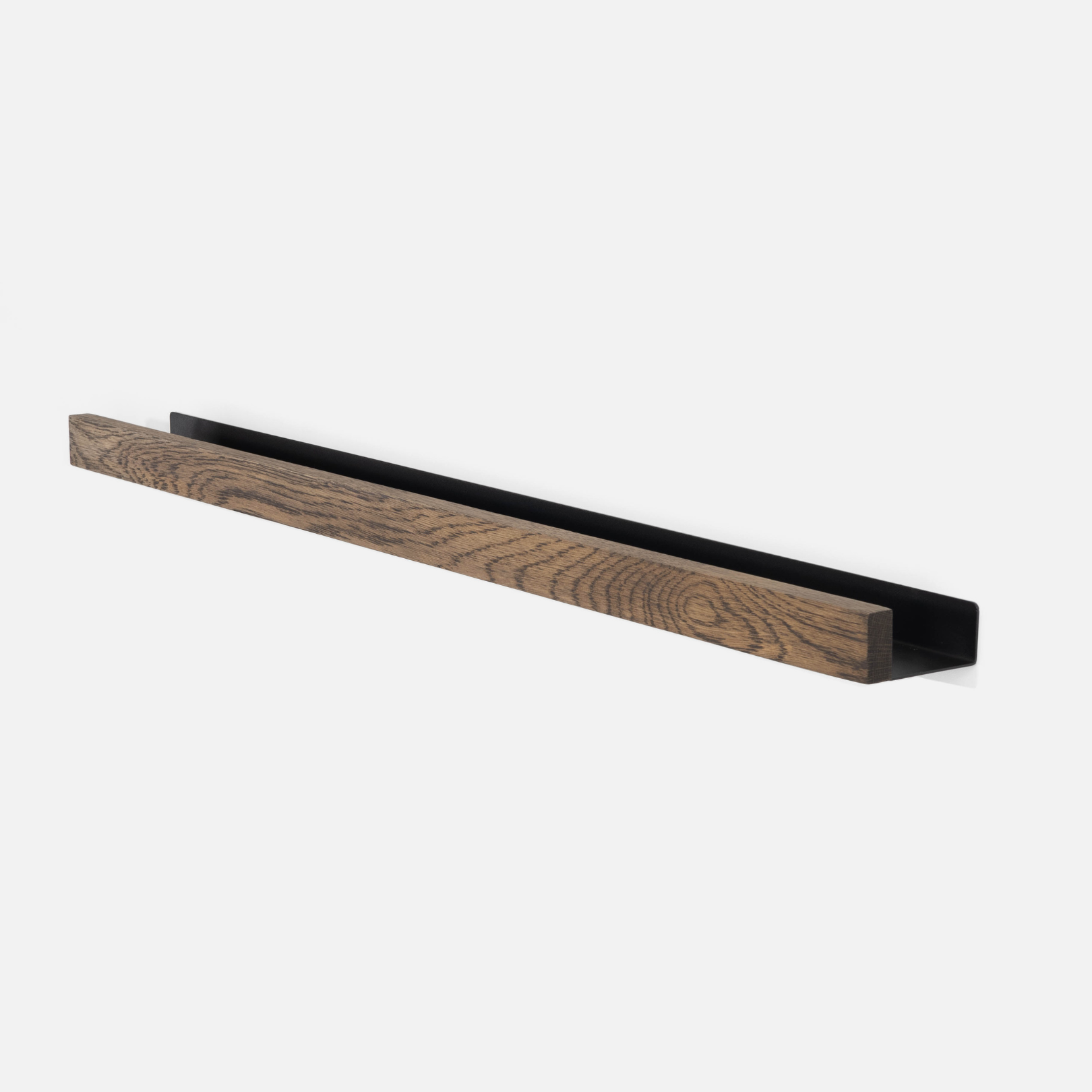 Oak Lip Shelves - Dark Oak