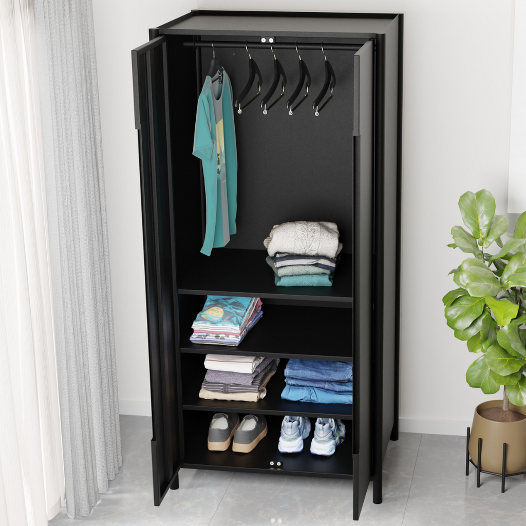 Oslo Storage Cabinet - Black