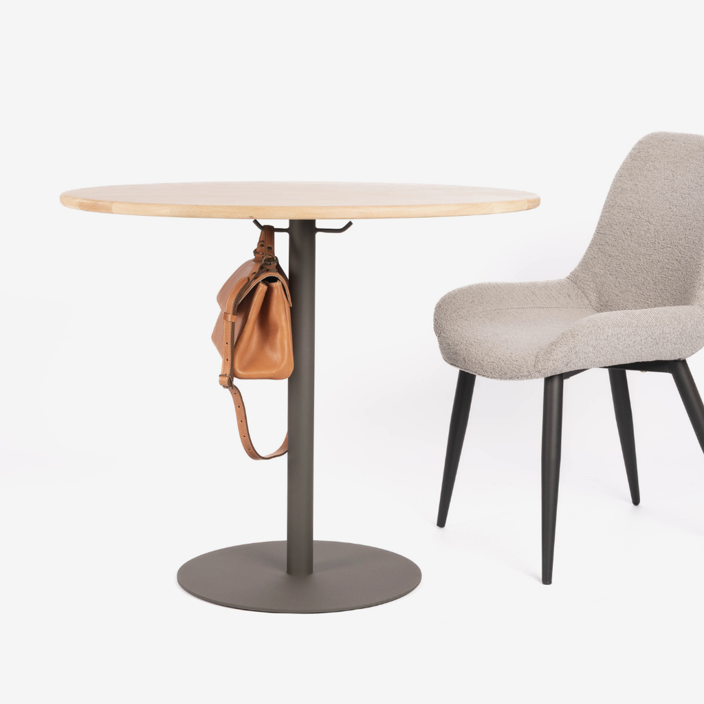 KISS Dining Table - Warm Charcoal