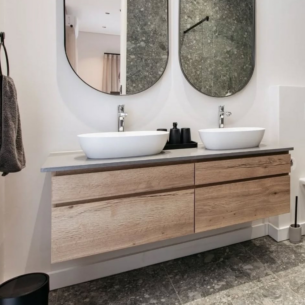 Deep Frame Pill Mirror Combo