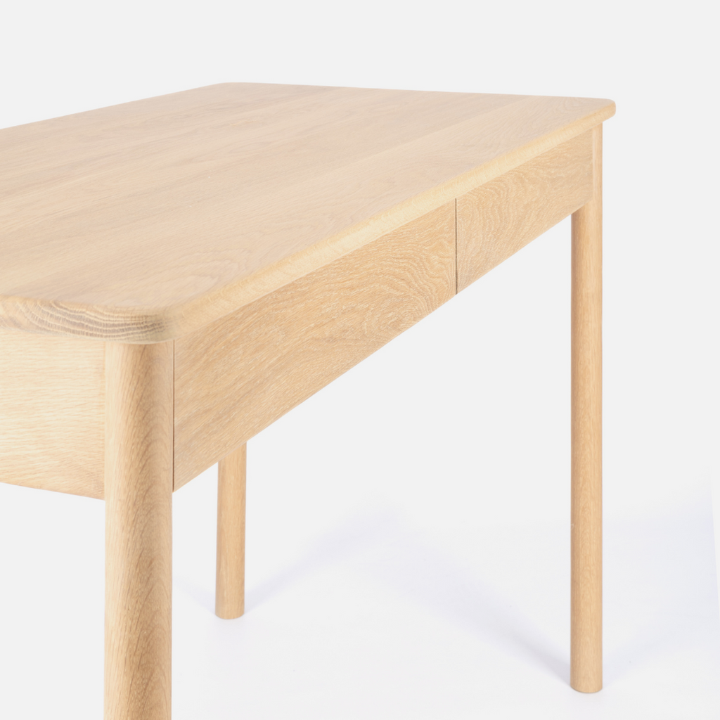 Scalla Solid Oak Desk - Natural
