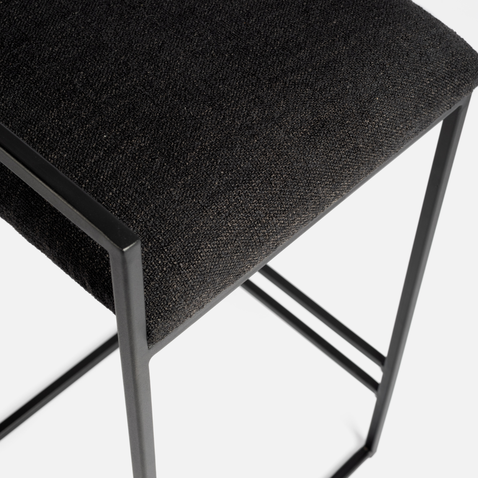 Brooklyn Kitchen Stool - Jet Black