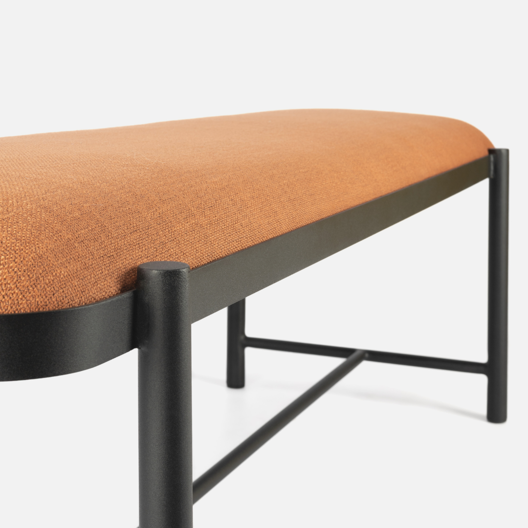 Malmo Bench + Table - Persimmon