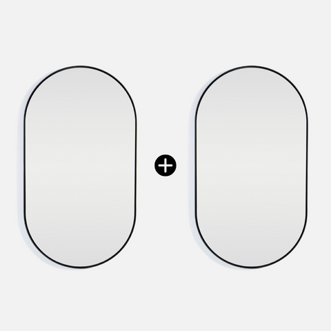 Deep Frame Pill Mirror Combo