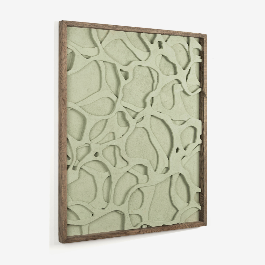 Cascade Textured Wall Art - Sage