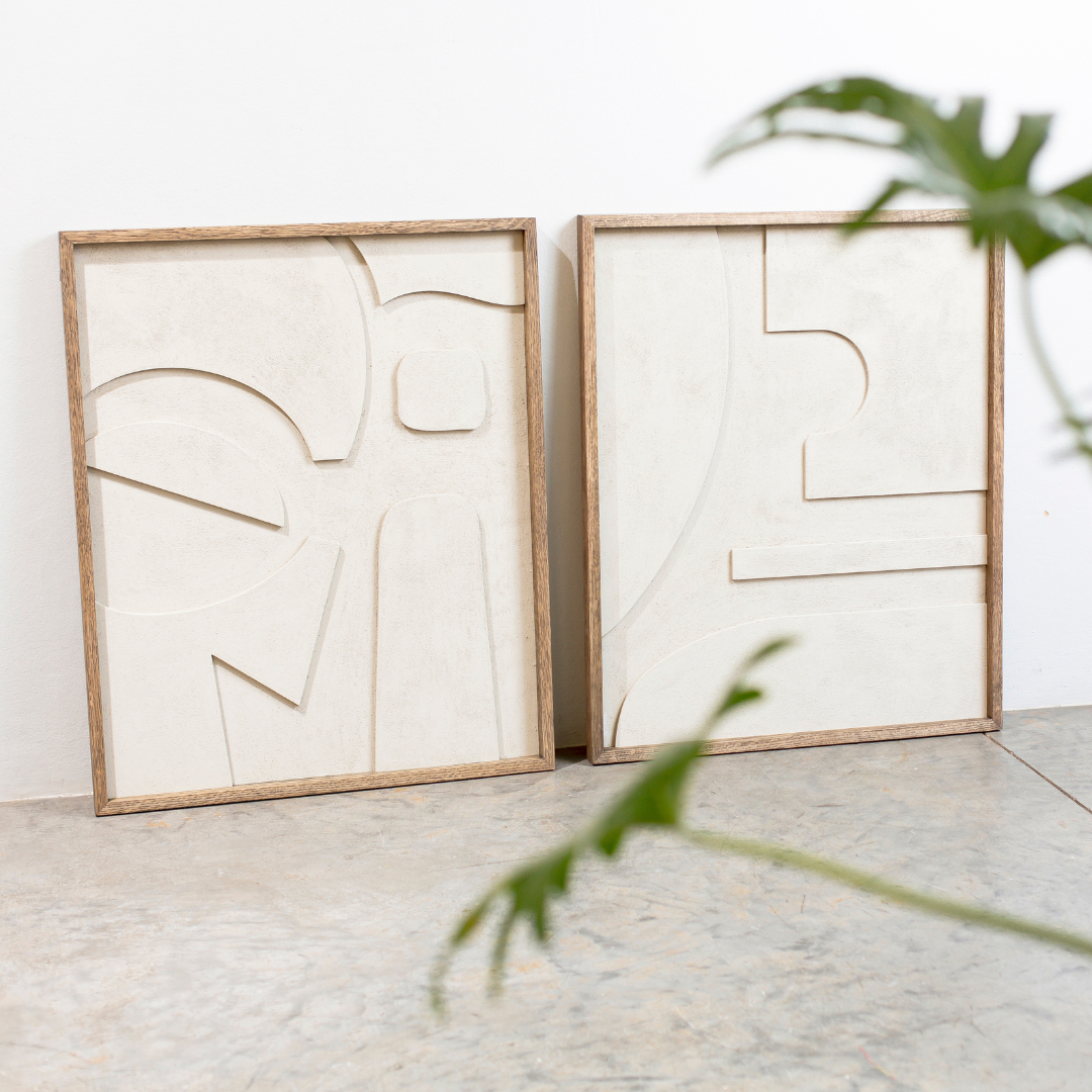 Textured Wall Art - Finding Peace (Sand Stone)