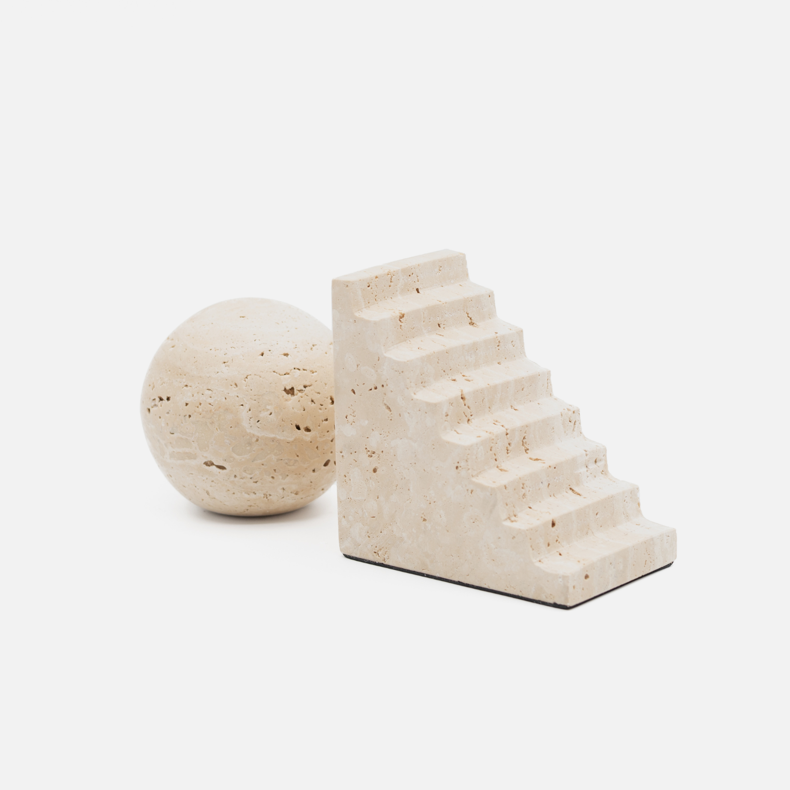 Orbital Stone Bookends