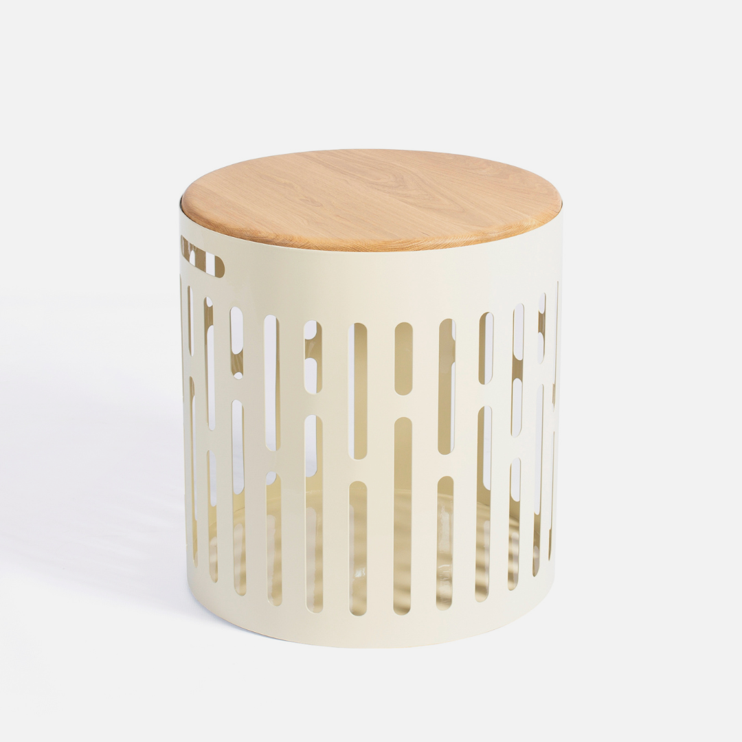 Oslo Storage Table - Cream