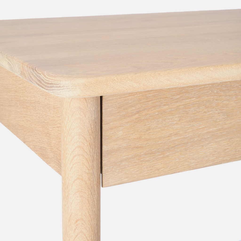 Scalla Solid Oak Desk - Natural