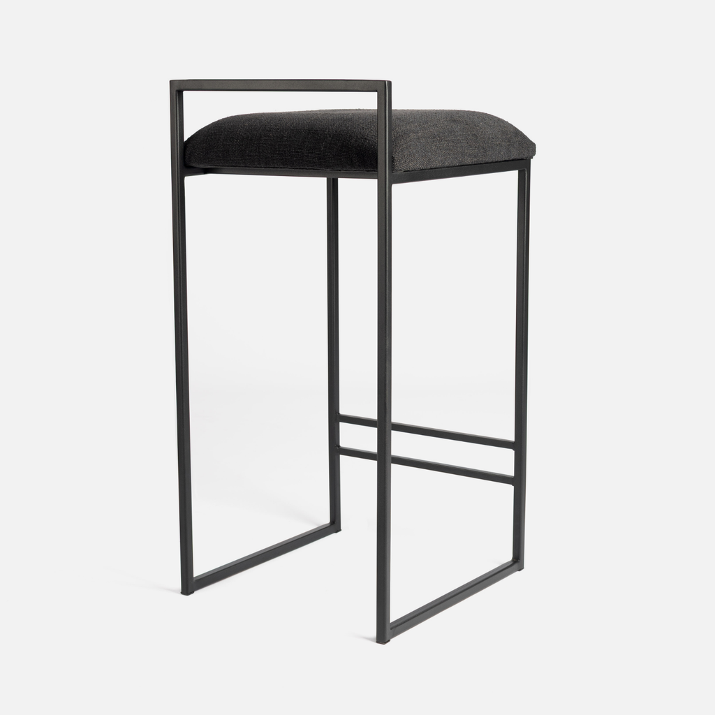 Brooklyn Kitchen Stool - Jet Black