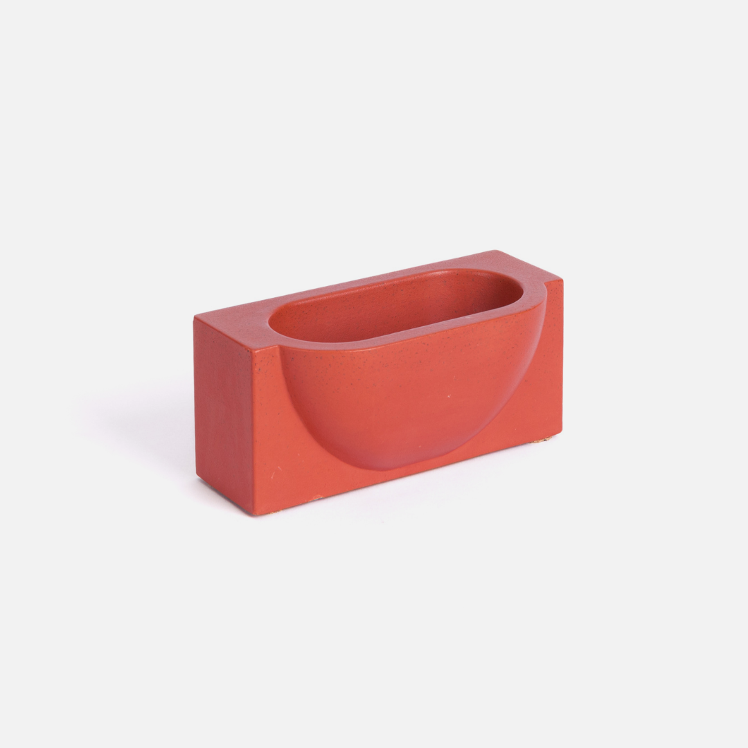 The Block Vertical Soap Holder - Brick