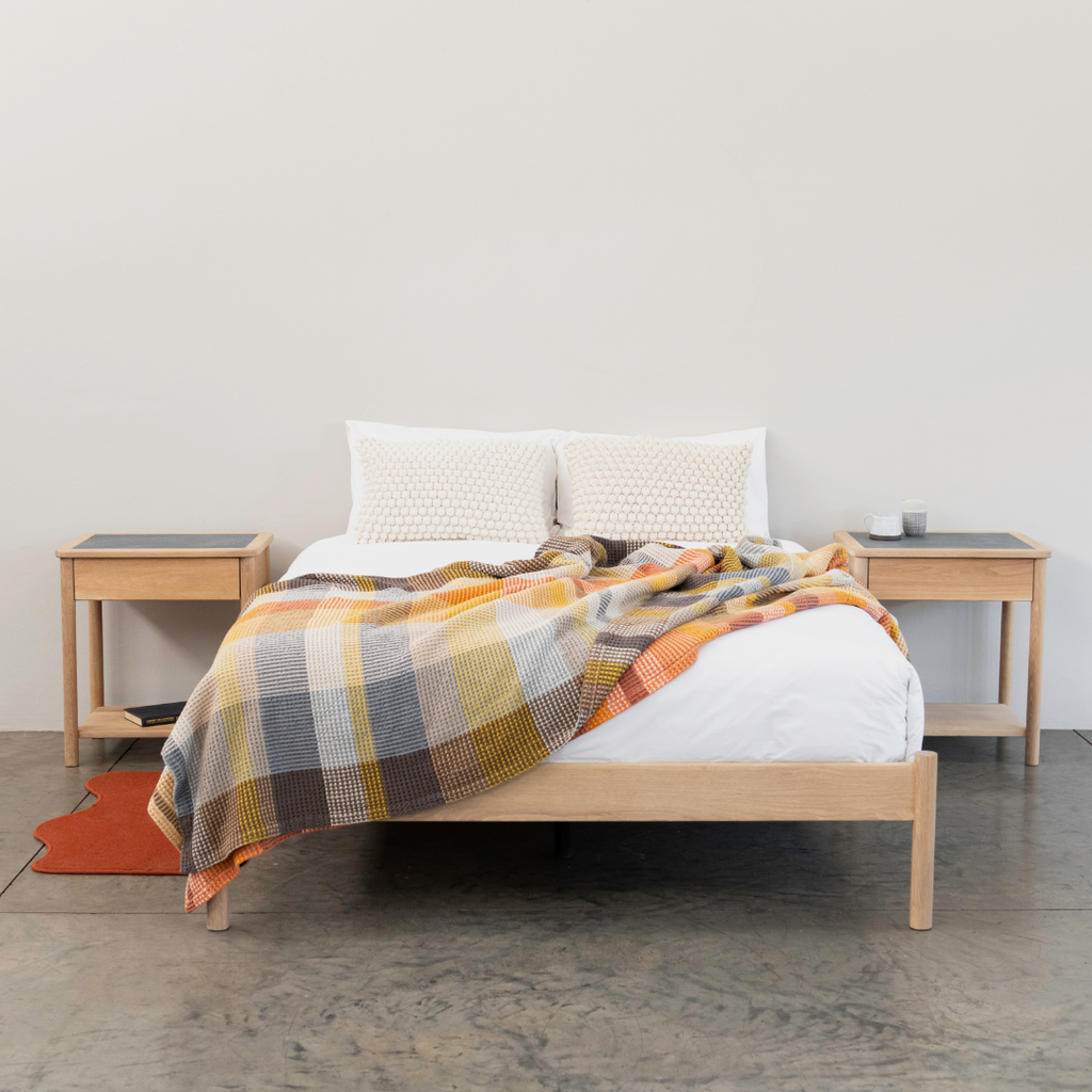 Scalla Solid Oak Bed Frame