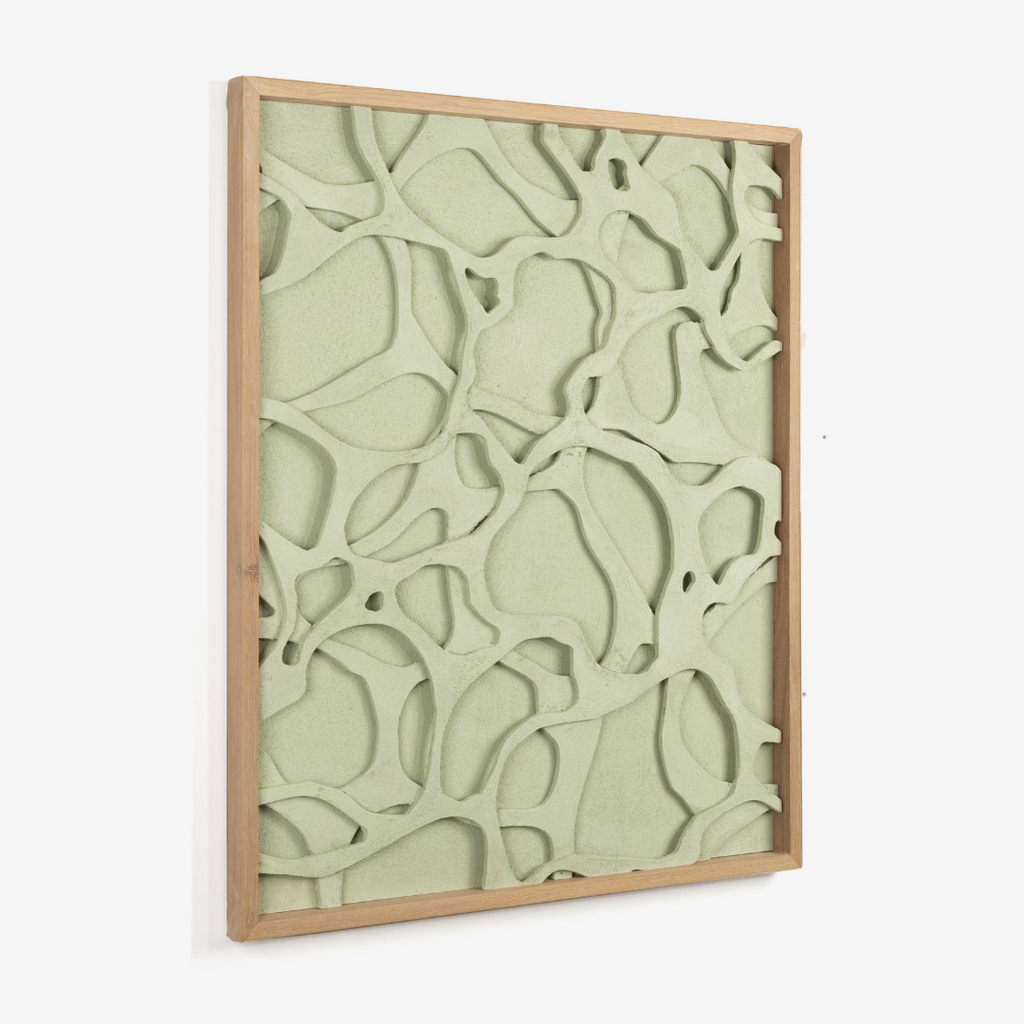 Cascade Textured Wall Art - Sage