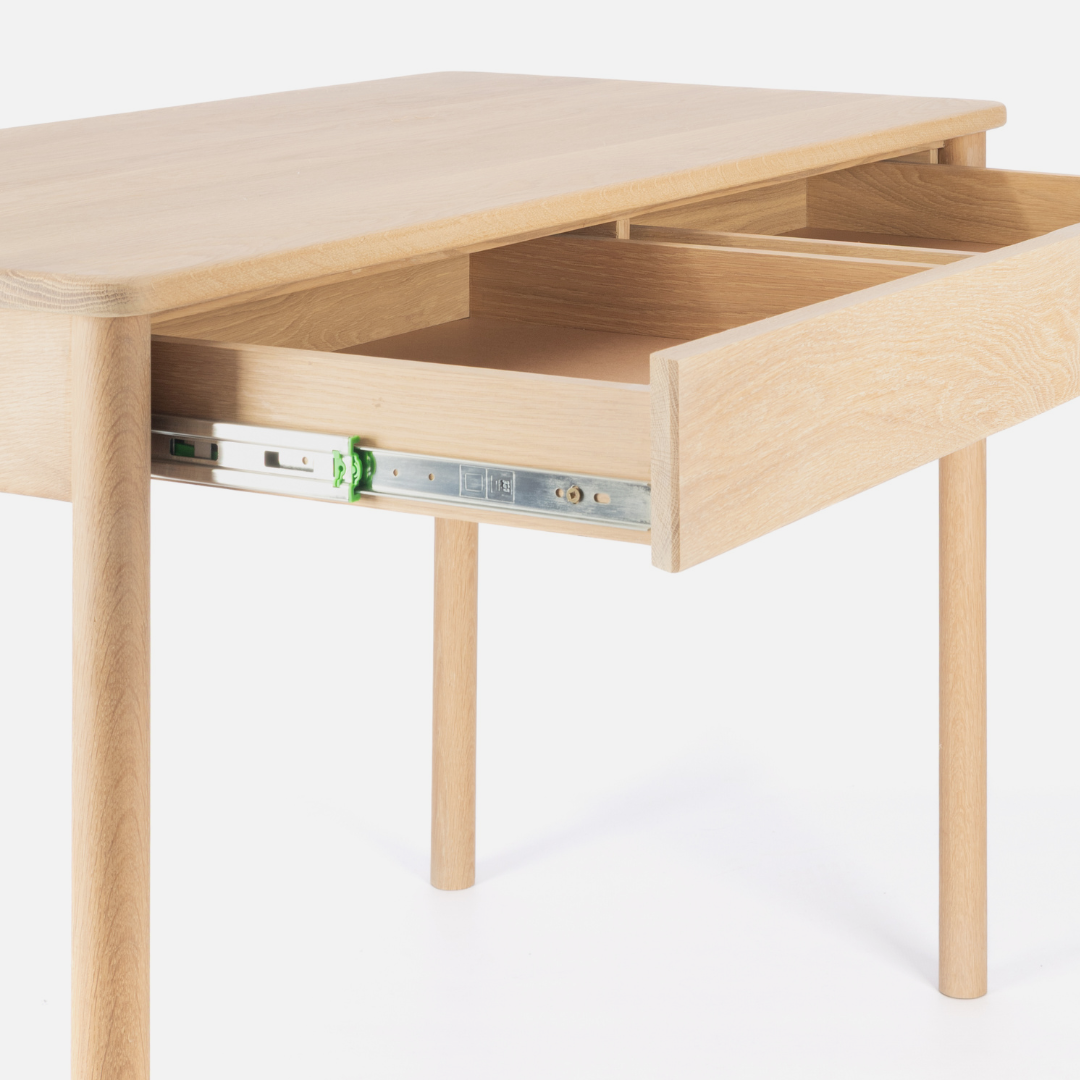 Scalla Solid Oak Desk - Natural