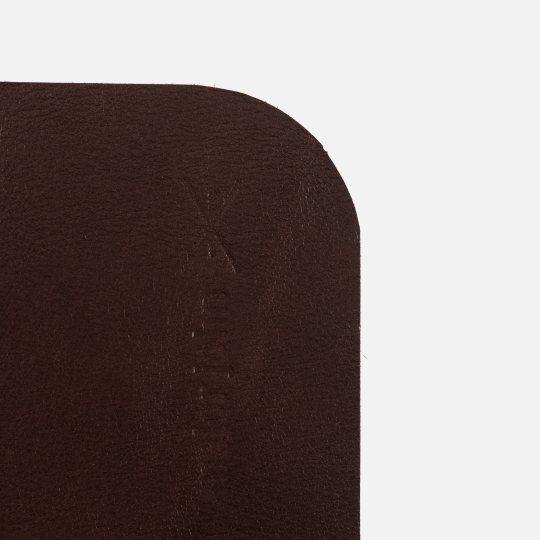 Leather Mouse Pad - Dark Brown