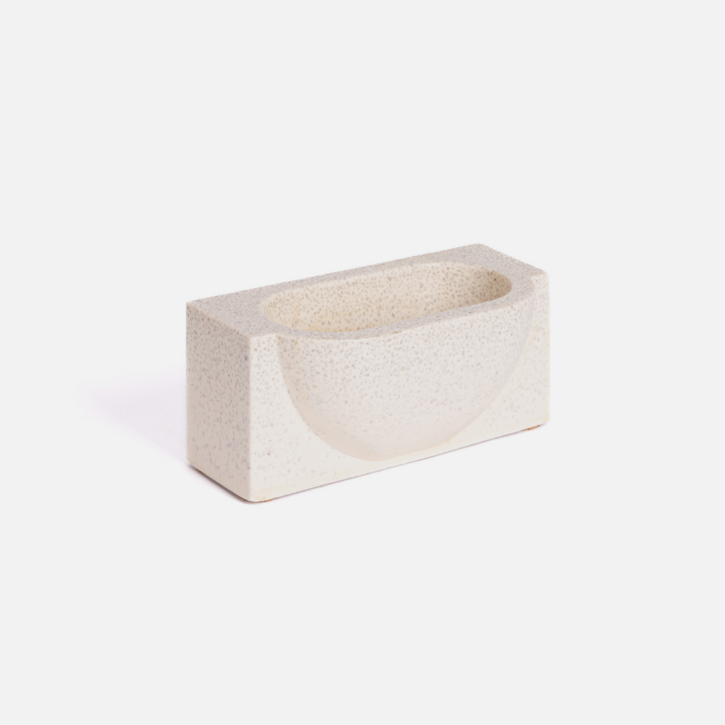 The Block Vertical Soap Holder - Sand