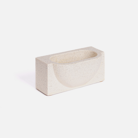 The Block Vertical Soap Holder - Sand