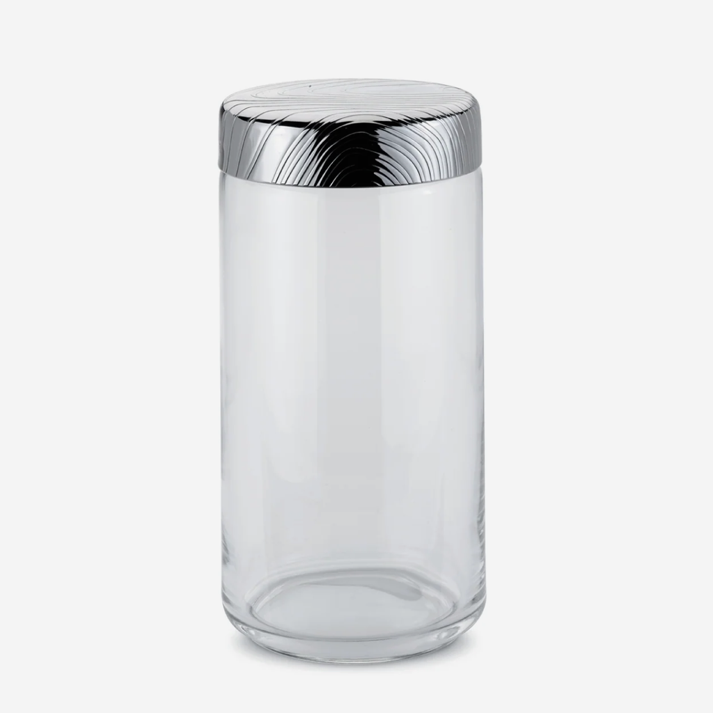 Alessi Veneer Glass Jars