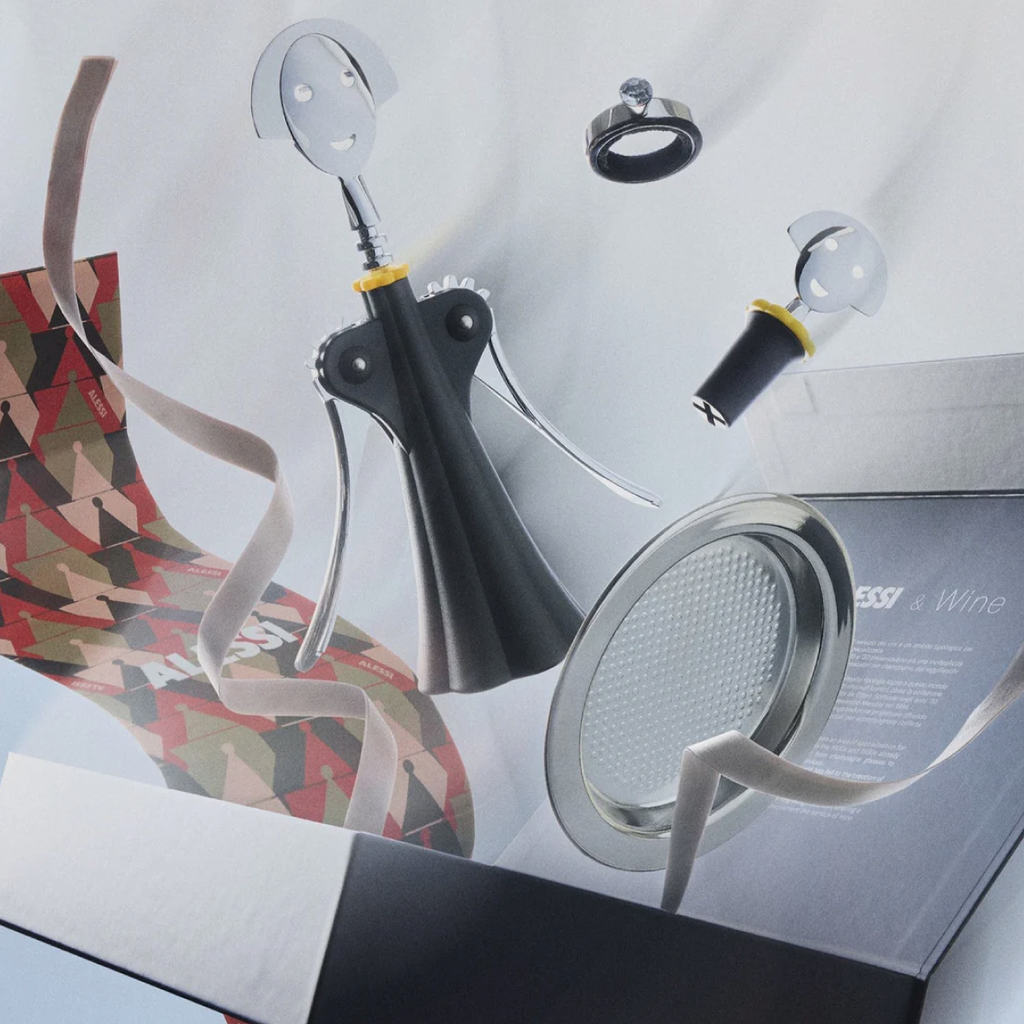 Alessi Wine Gift Set - Anna G
